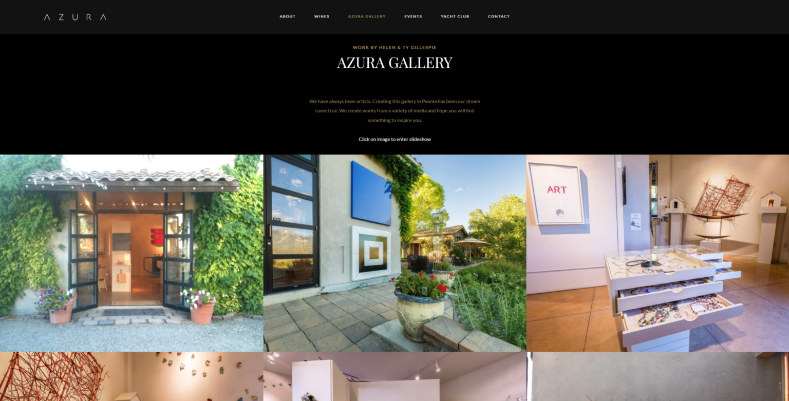 Azura Cellars and Gallery - I Am Christy Eller