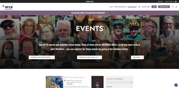 NFCB-events